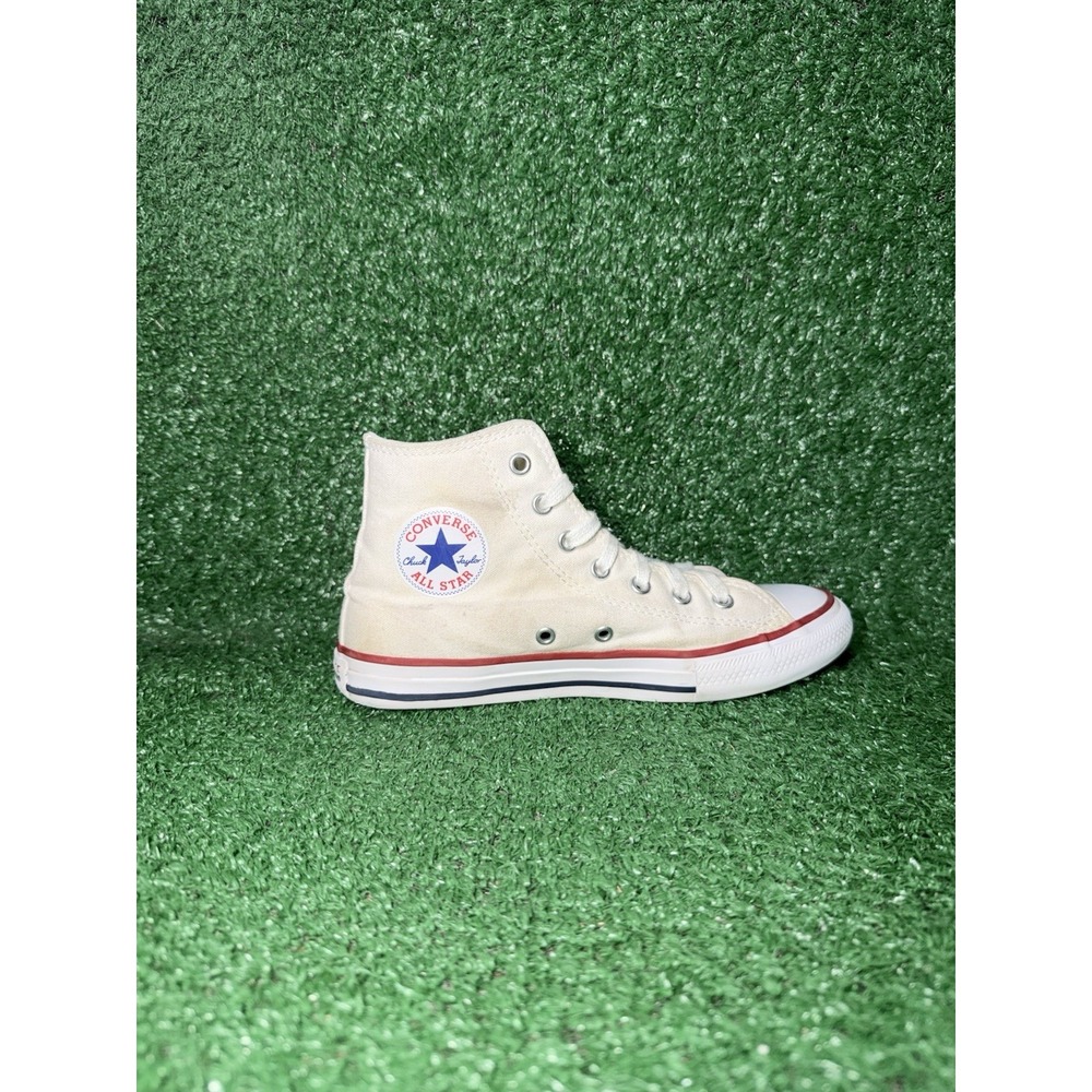 Converse All Star High Top Youth Size 2.5Y White Classic Shoes Retro Sneakers